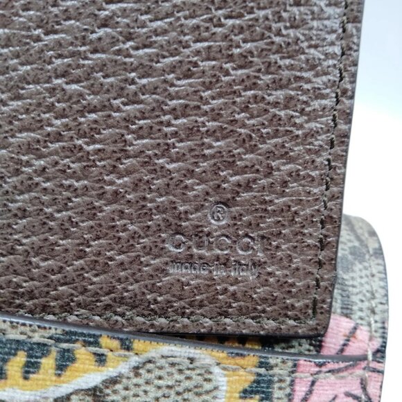 Gucci Long Wallet Brown PVC 500-071625 - Picture 9 of 9